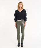 Pantalon droit avec foulard Camille