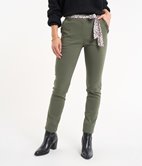 Pantalon droit avec foulard Camille