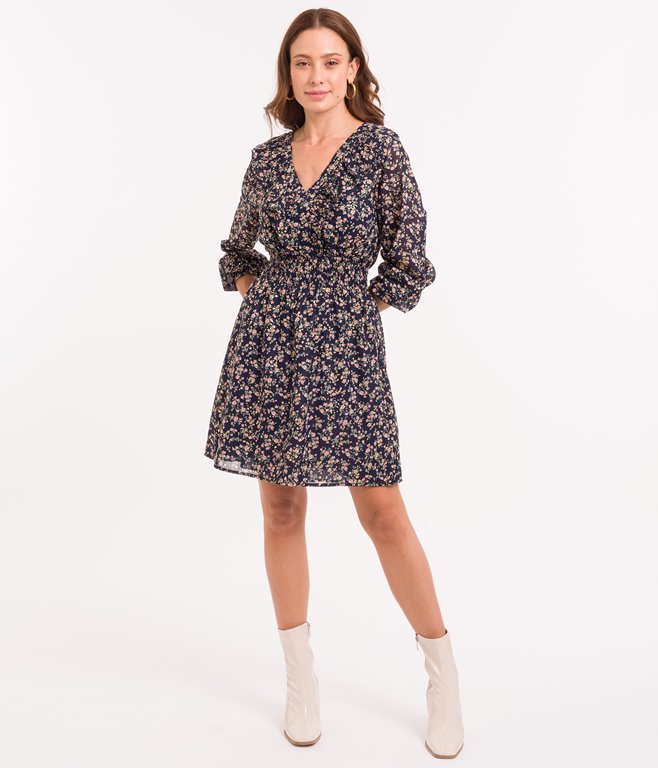 Robe à volants Sara