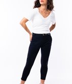 Pantalon droit ceinturé Jena