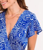 Robe cache-cœur Janiel