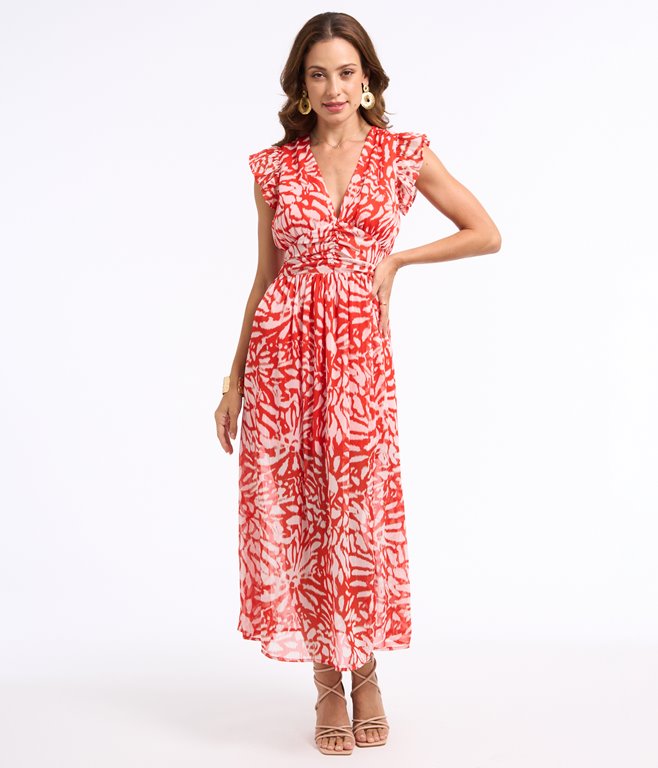 Robe longue corset Lise 