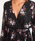 Robe cache-cœur Serena