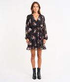 Robe cache-cœur Serena