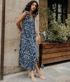 Robe longue dos nus Cosmo