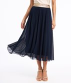 Jupe longue plissée Julie