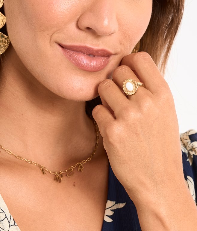 Bague Maria en acier inoxydable