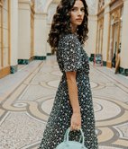 Robe longue asymétrique Appoline