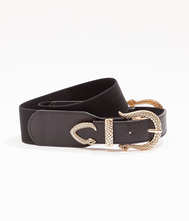 Ceinture double élastiquée snake Madison