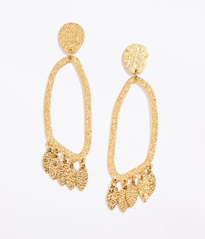 Boucles Caroline en acier inoxydable