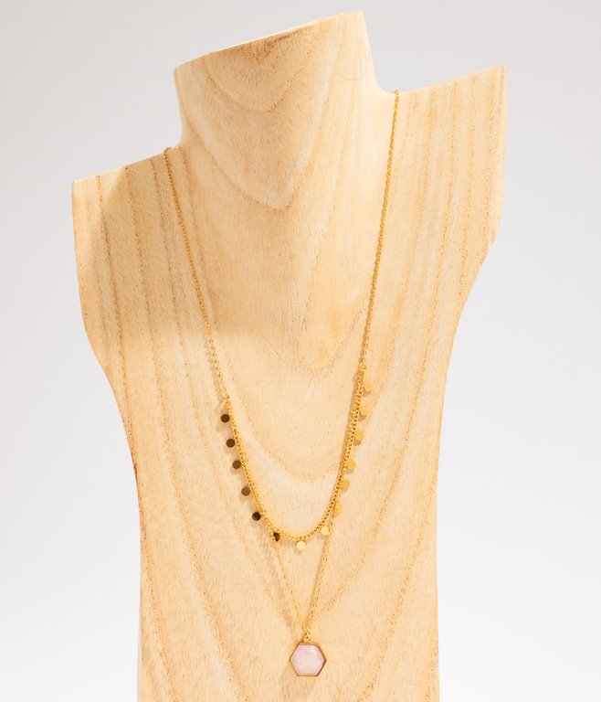 Collier Sixtine en acier inoxydable