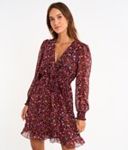 Robe cache-coeur Elvira