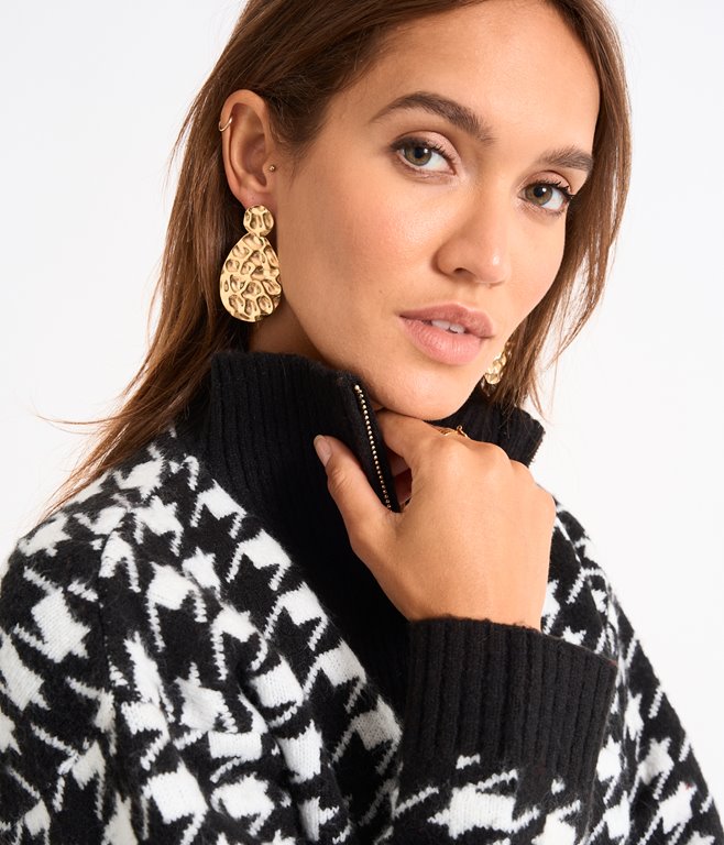 Boucles Garance en acier inoxydable