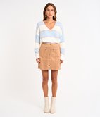 Jupe en suédine Lallie