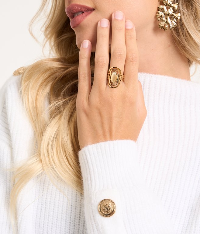 Bague Anna en acier inoxydable
