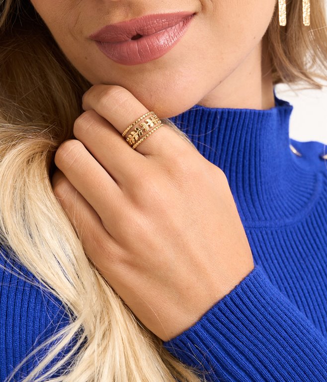 Bague Ines en acier inoxydable