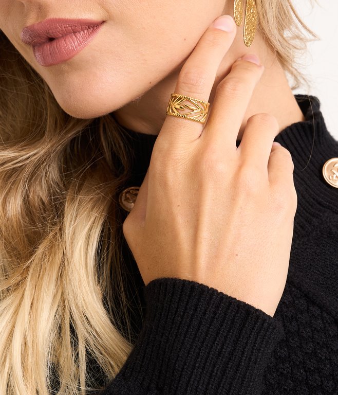 Bague Eva en acier inoxydable