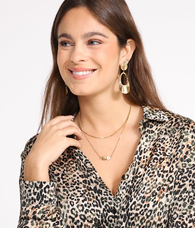 Collier acier inoxydable Cléo