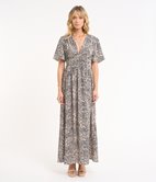 Robe longue corset Perlotta