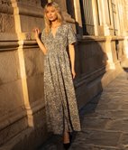 Robe longue corset Perlotta