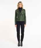 Perfecto en suédine Hortense