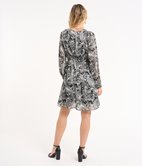 Robe cache-coeur Léonor