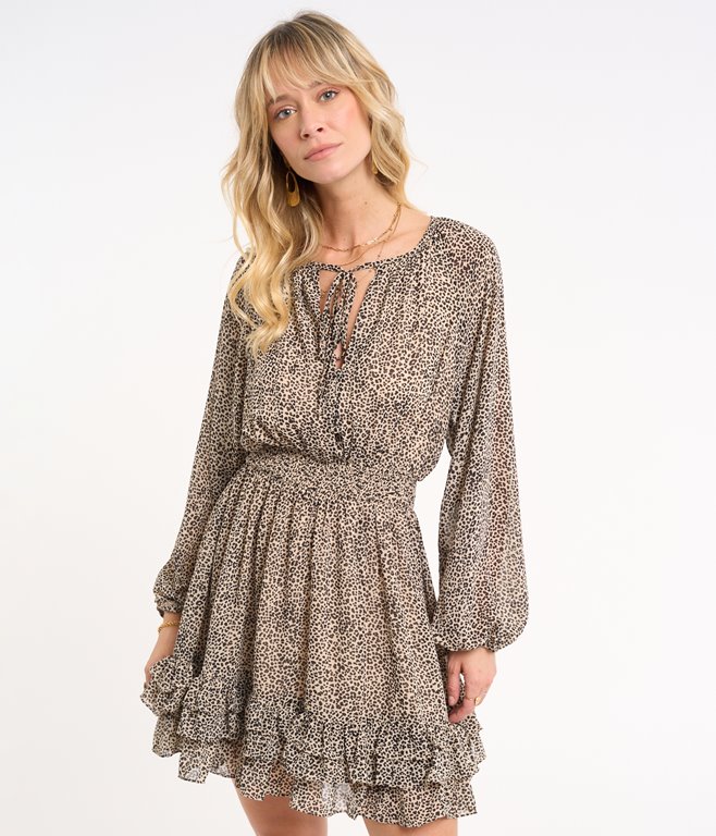 Robe à volants Nina