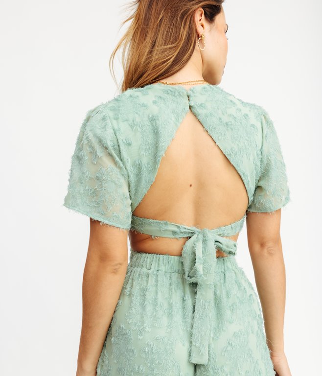Débardeur Femme Dos Nu Vert Taille L – SheIn, Parfait état