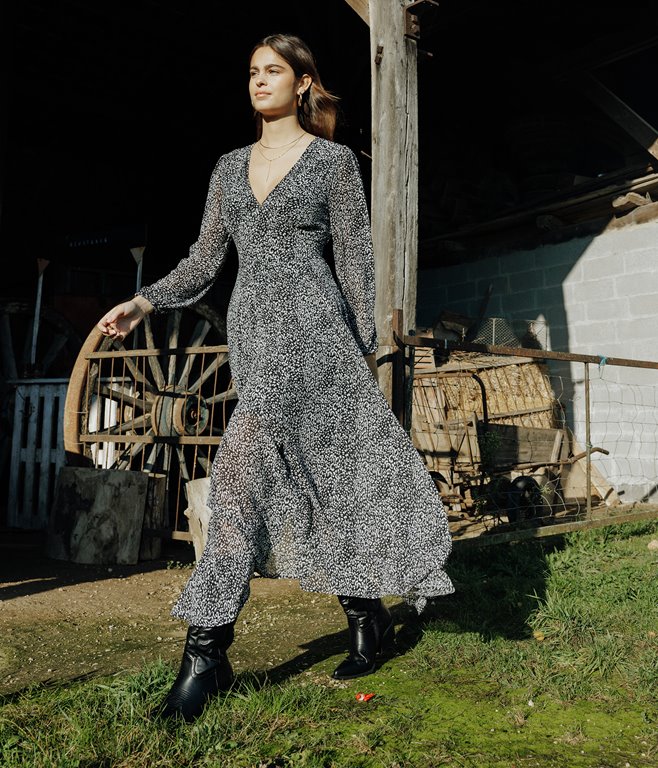 Robe asymétrique Léo