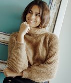 Pull col roulé fluffy Orlando