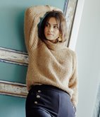 Pull col roulé fluffy Orlando