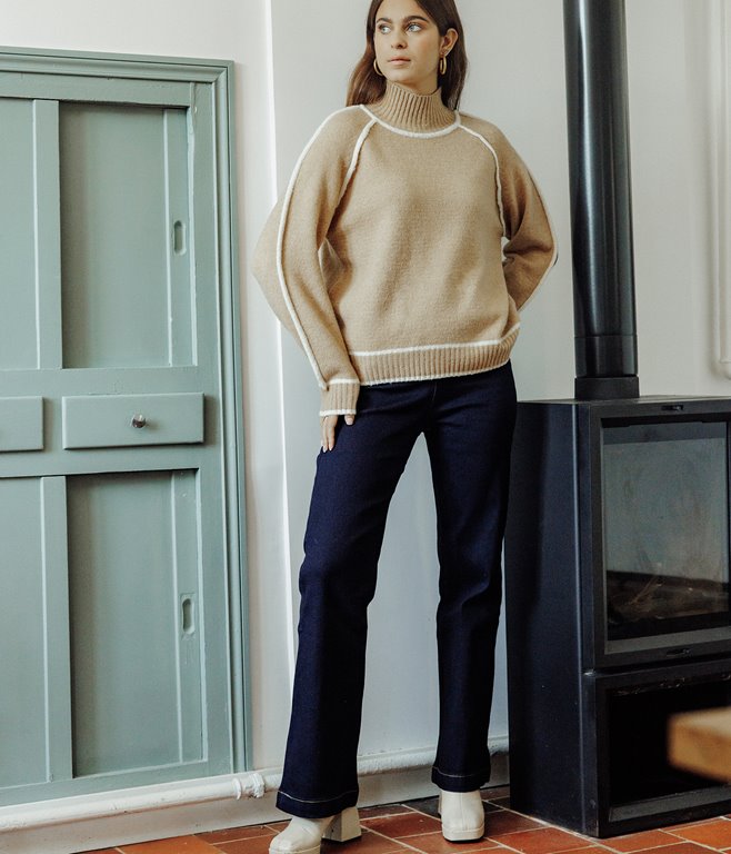Pantalon large Estelle