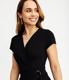 Robe cache-cœur Kheira