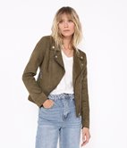 Veste en suédine Iris