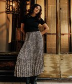 Jupe plissée Perlota