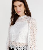 Blouse en dentelle Liliana