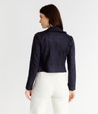 Perfecto court en suédine Ilona 