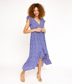 Robe longue asymétrique Vahina