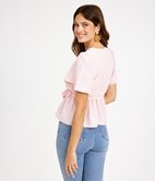 Top cache-cœur Plum