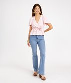 Top cache-cœur Plum