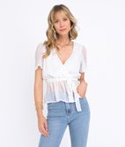 Top cache-cœur Plumy