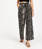 Pantalon large Zèbre