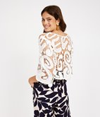 Top en crochet Garance