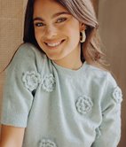 Pull manches courtes Daisy