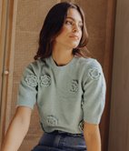 Pull manches courtes Daisy