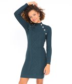 Robe à boutons Mona