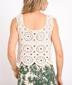 Débardeur en crochet Ambre