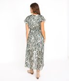 Robe longue cache-cœur Héléna