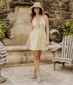 Robe à bretelle dos nu Phoebe