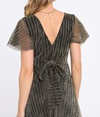 Robe longue cache-cœur Evy